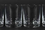 Seis copos para Whisky em cristal liso, 320 ml. - Seis copos para Whisky em cristal liso, 320 ml.