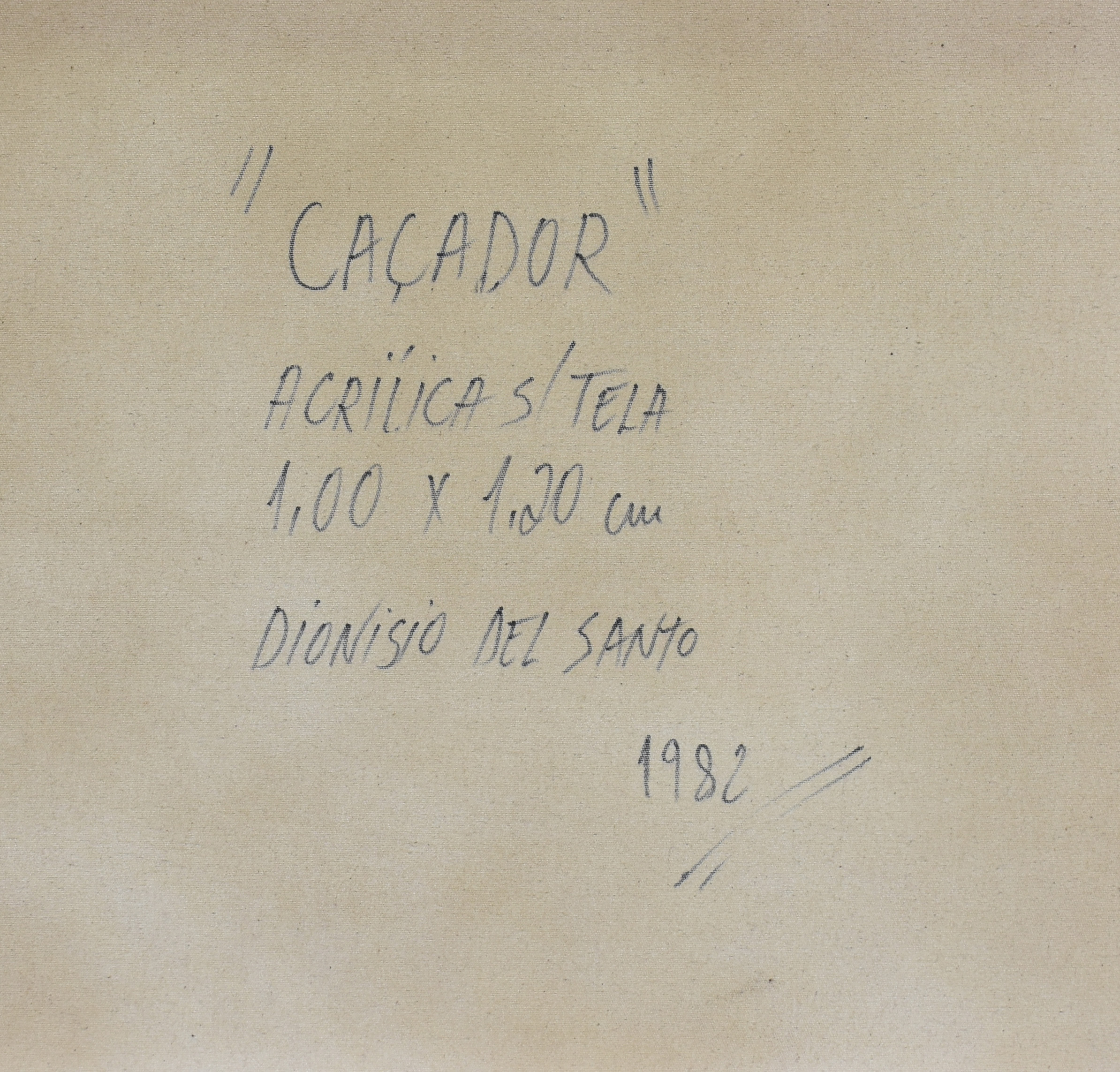 Dionísio del Santo (1925-1999), Caçador - foto 3 de 4
