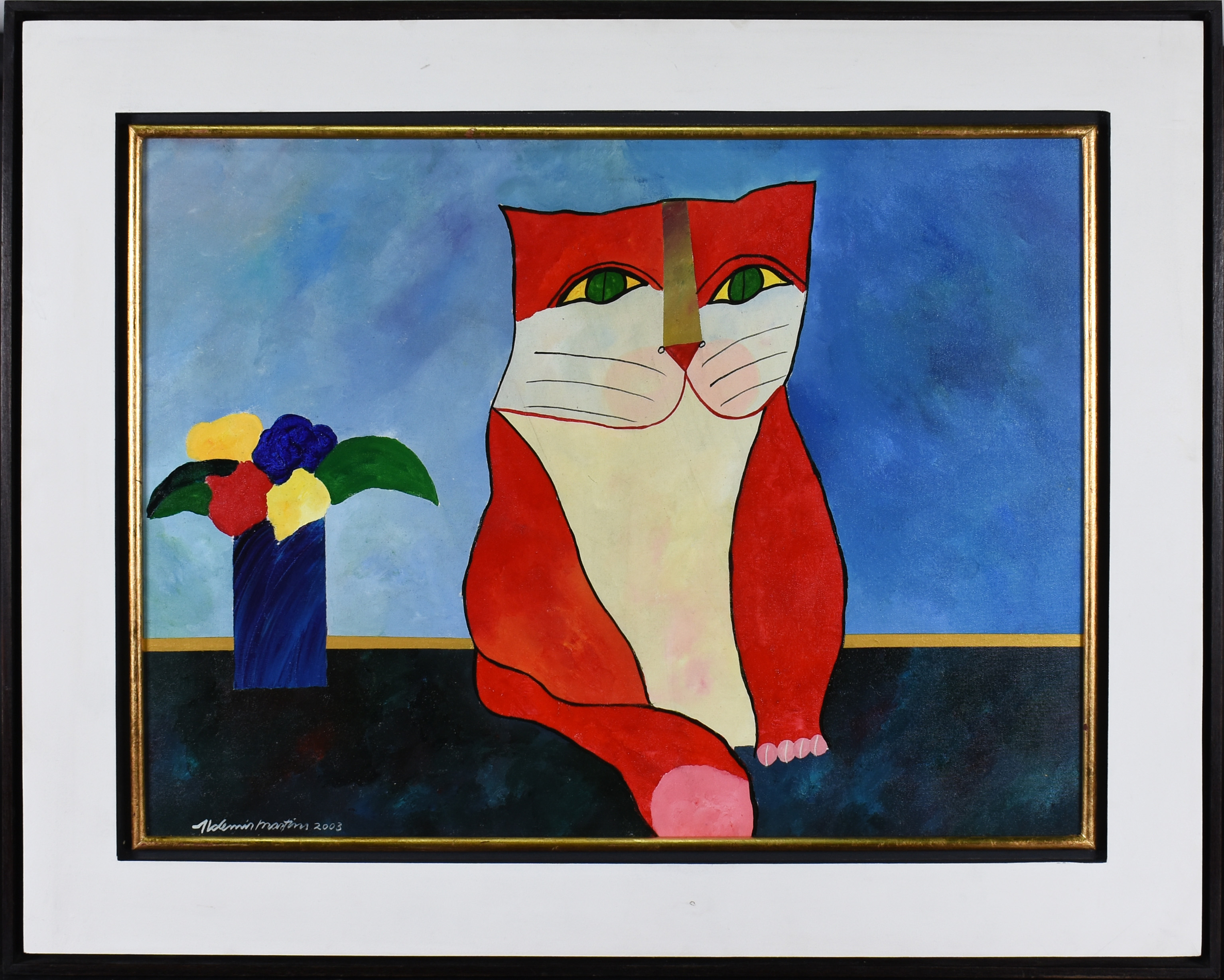 Aldemir Martins (1922-2006), Gato - foto 1 de 4