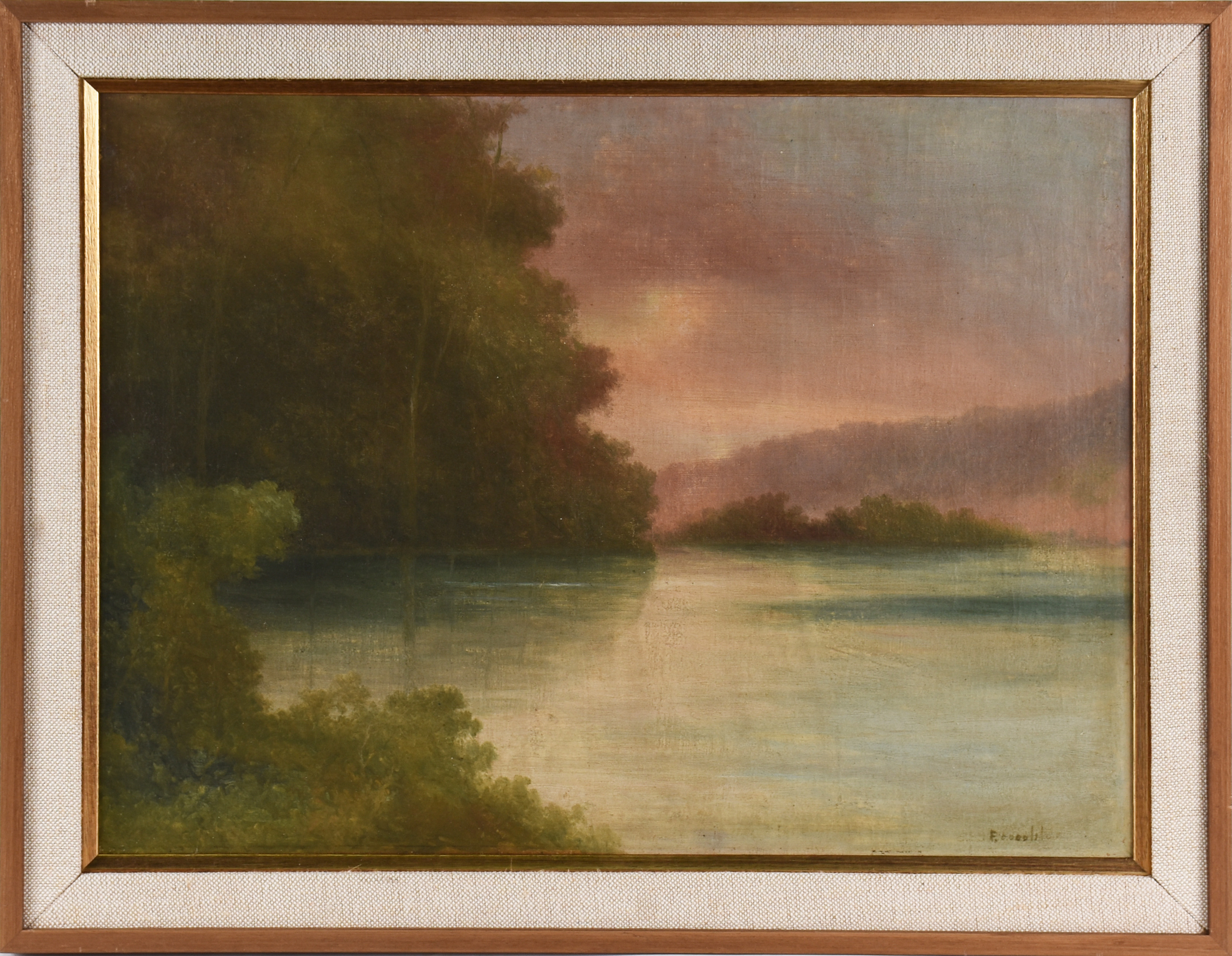 Francisco Coculilo (1893-1971), Paisagem com Rio - foto 1 de 4