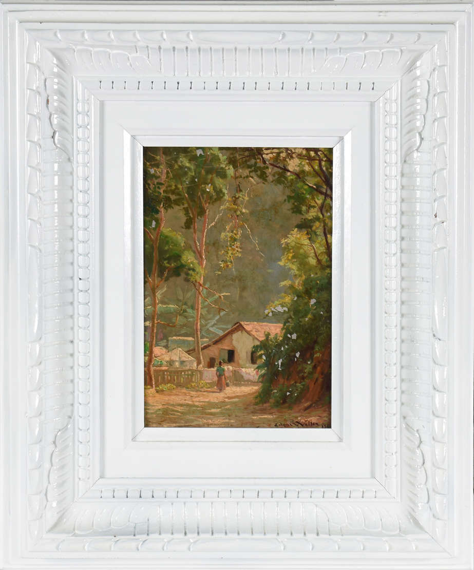 Edgar Walter (1917-1944), Paisagem com casa - foto 1 de 3