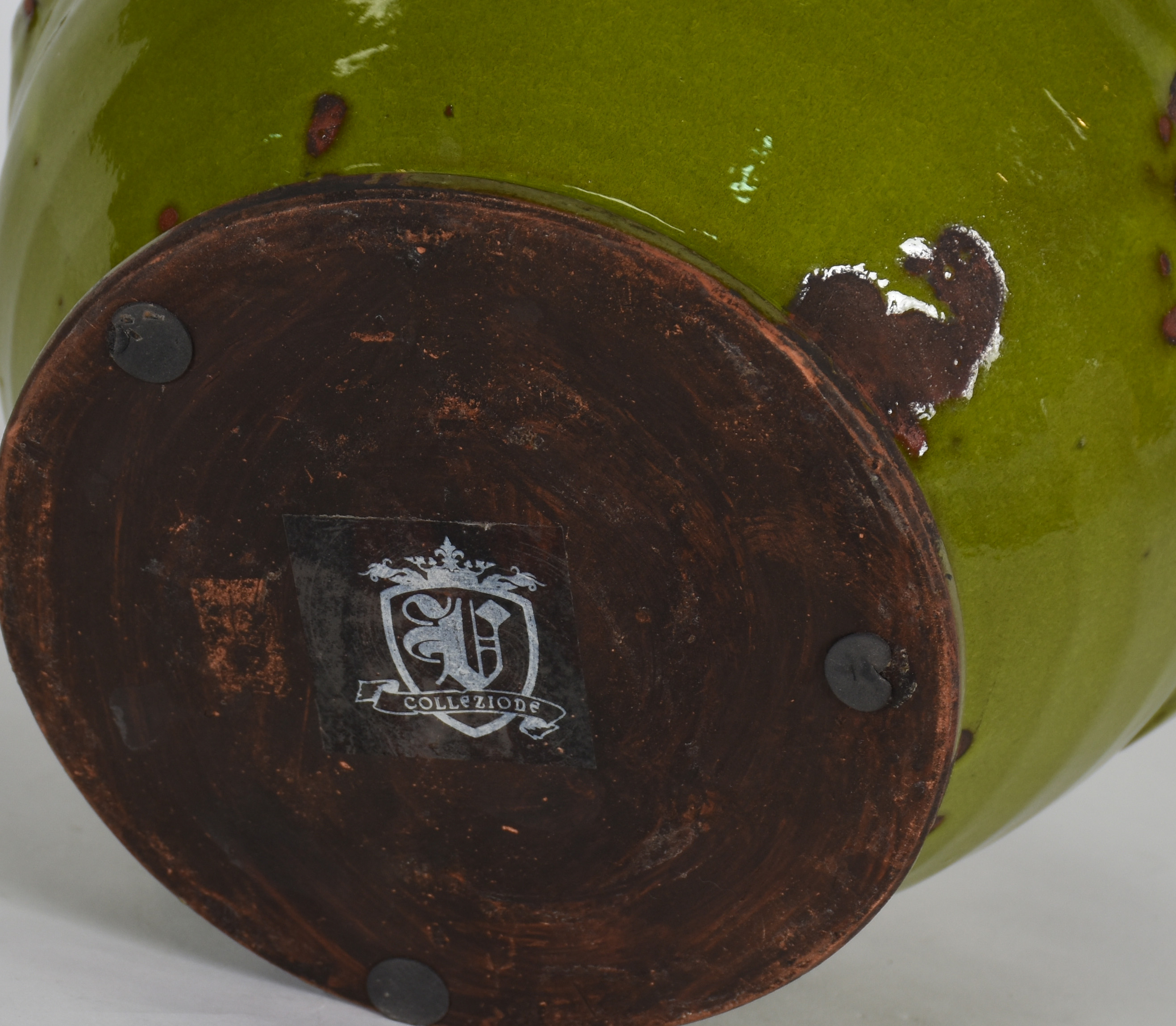 Vaso verde de de porcelana - foto 3 de 3