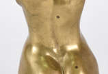 Carlos Araujo (1950), Torso feminino - Escultura em bronze , assinada 