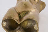 Carlos Araujo (1950), Torso feminino - Escultura em bronze , assinada 