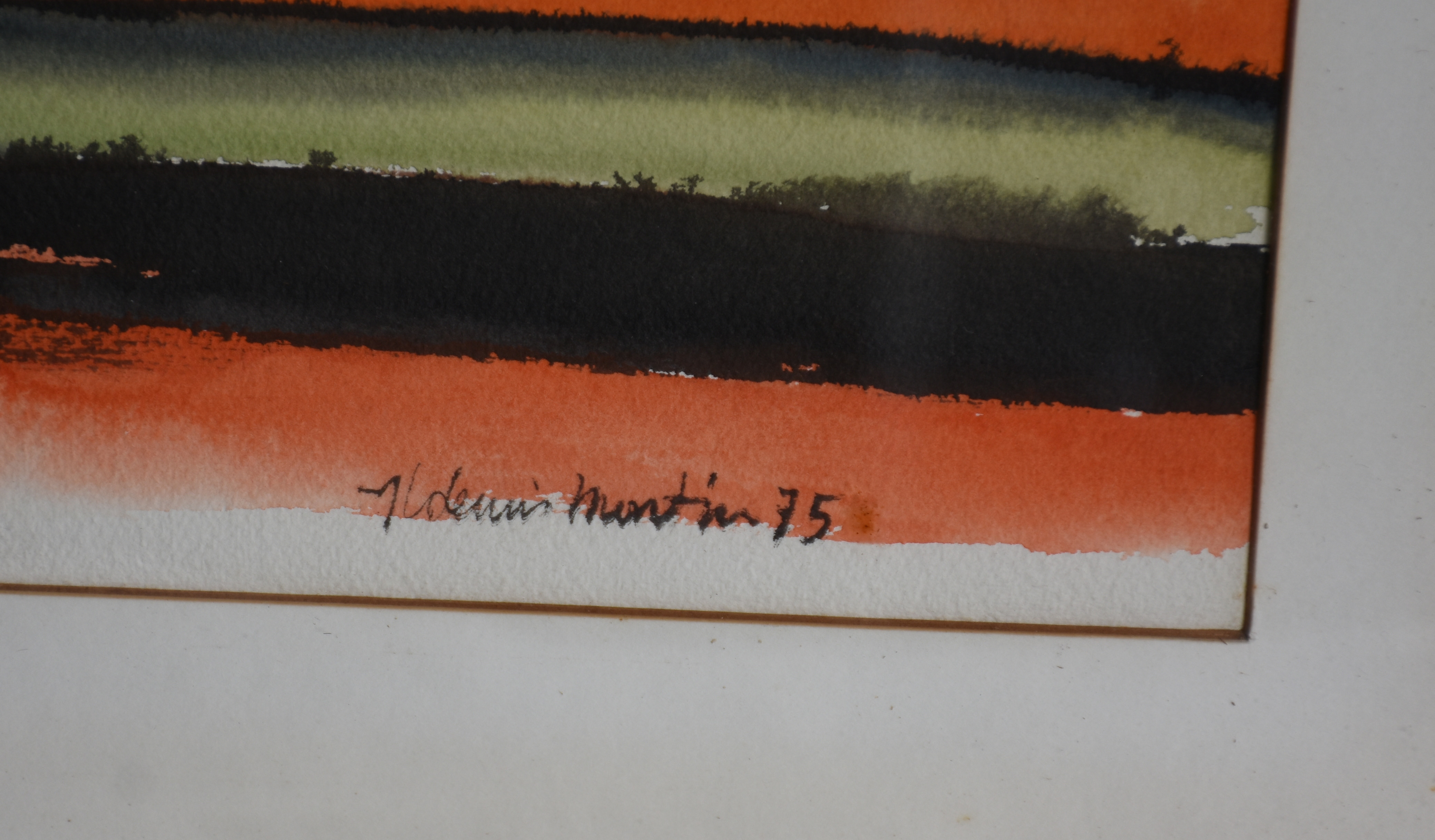 Aldemir Martins (1922-2006), Paisagem - foto 2 de 3