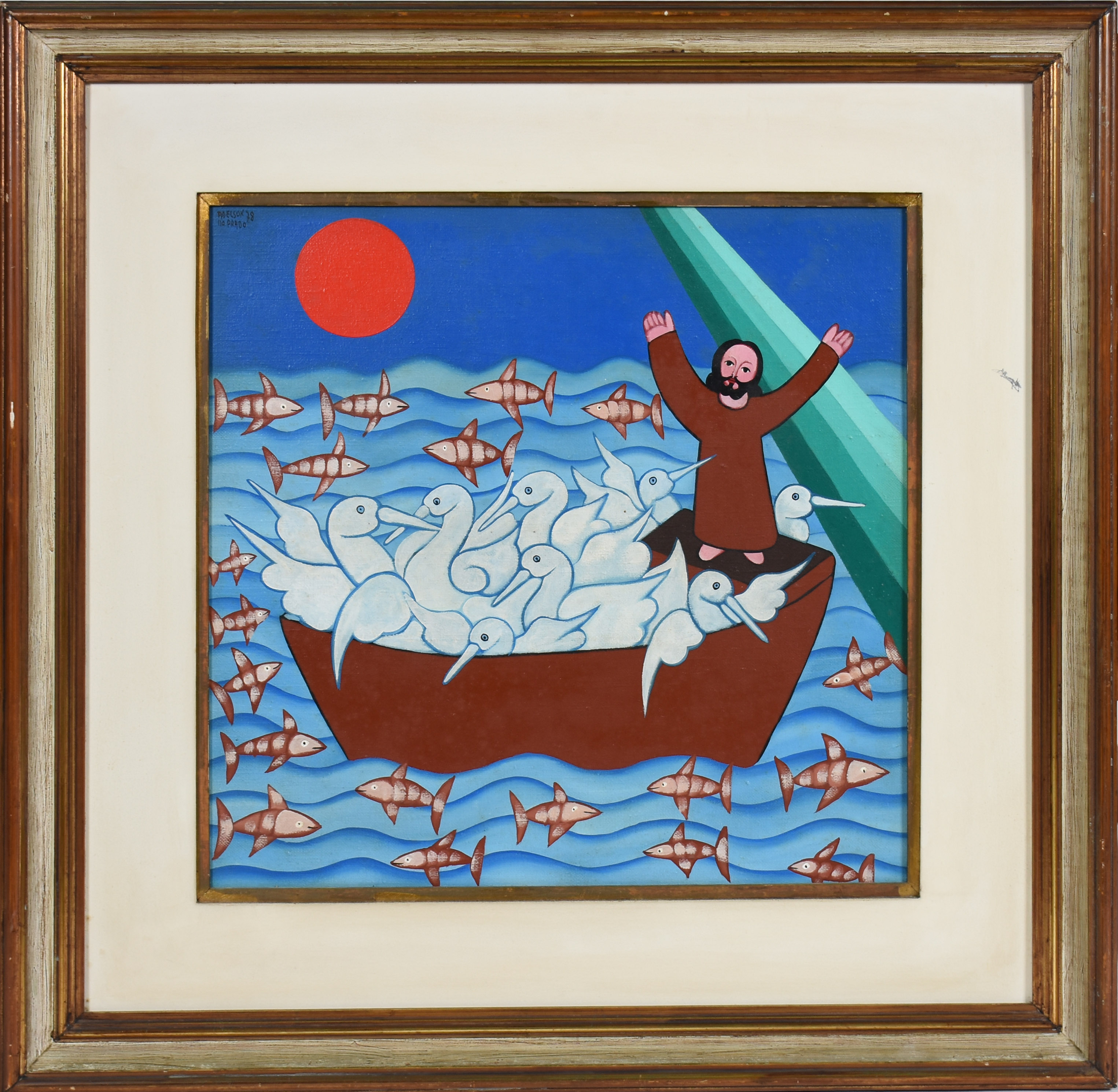 Adelson do Prado (1944-2013), Arca de Noé 4 - cisnes - foto 1 de 3
