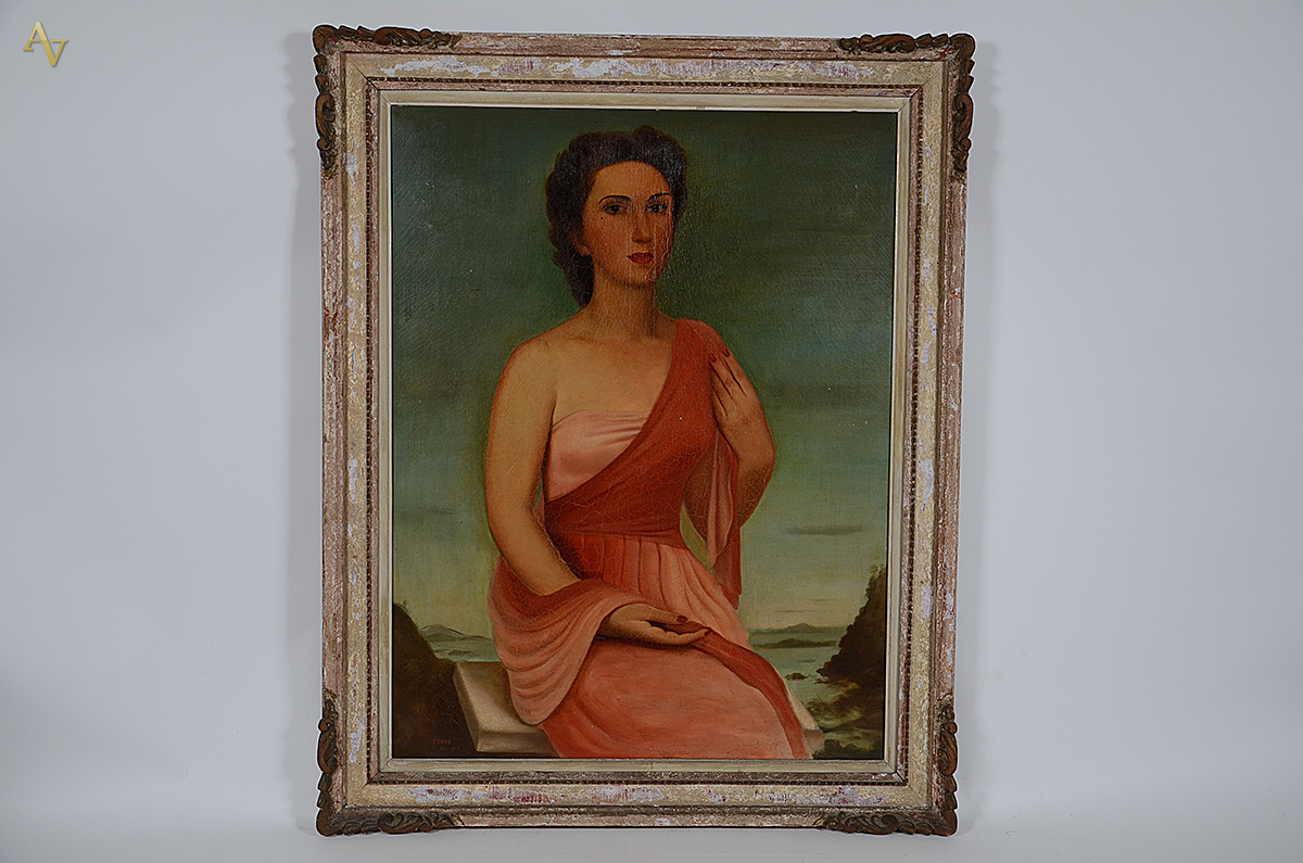 TERUZ, Orlando (1902 - 1984) - Figura feminina - ost - 114 x 90... - foto 1 de 3
