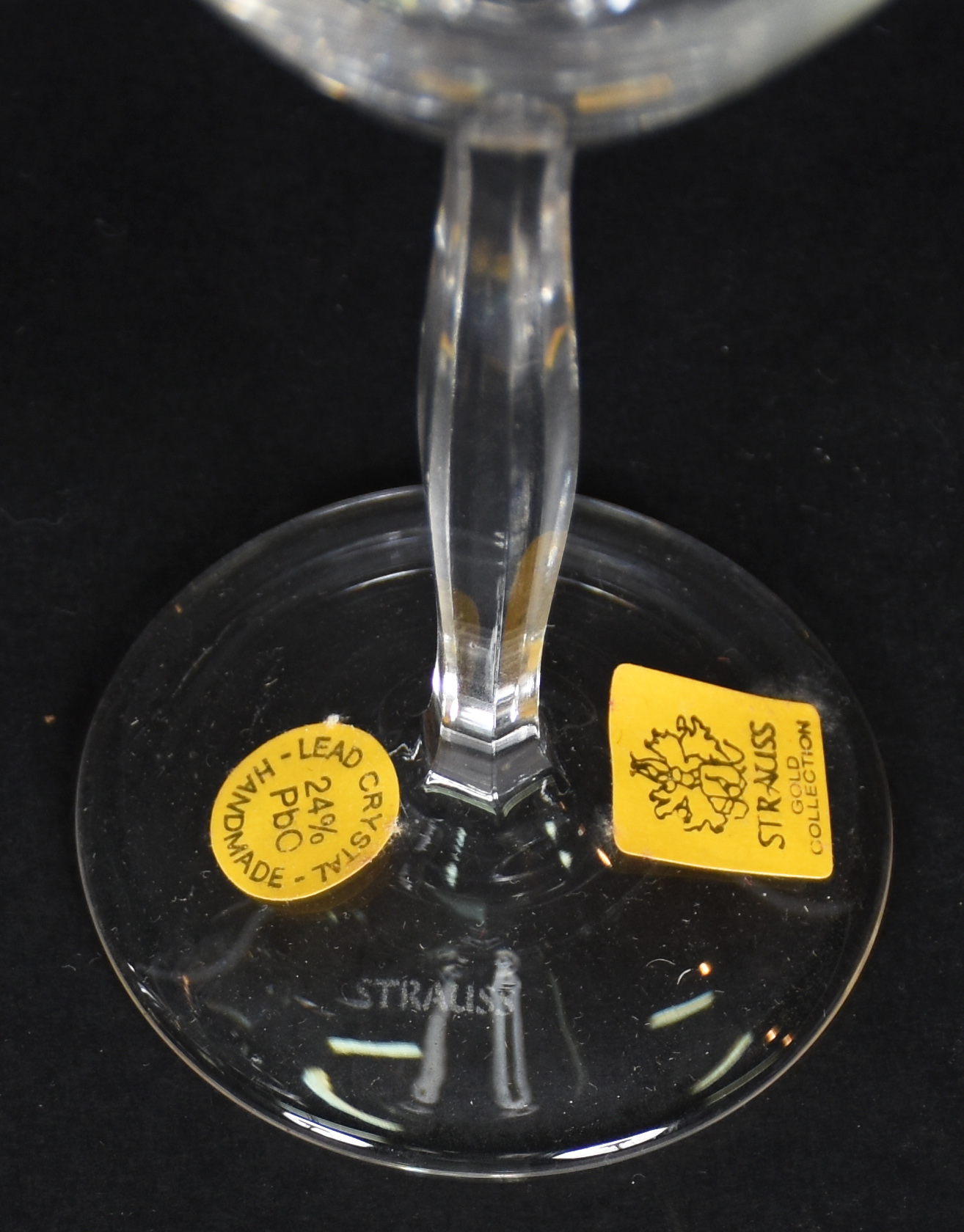 Conjunto de taças de cristal Strauss composto de 12 taças para água... - foto 2 de 3