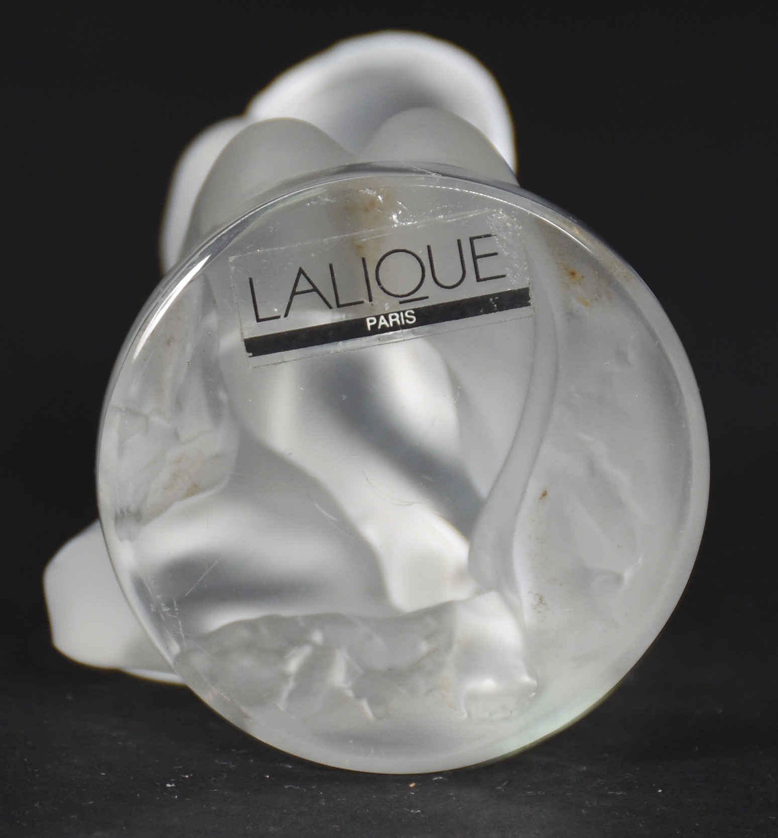 LALIQUE - estatueta de cristal frances, assinada - foto 4 de 5
