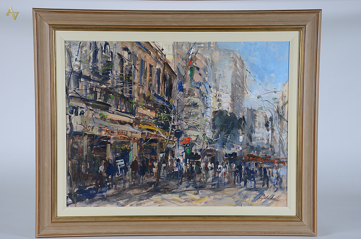 VIRGÍLIO DIAS - Rua Uruguaiana - ost - 60 x 80 - foto 1 de 4
