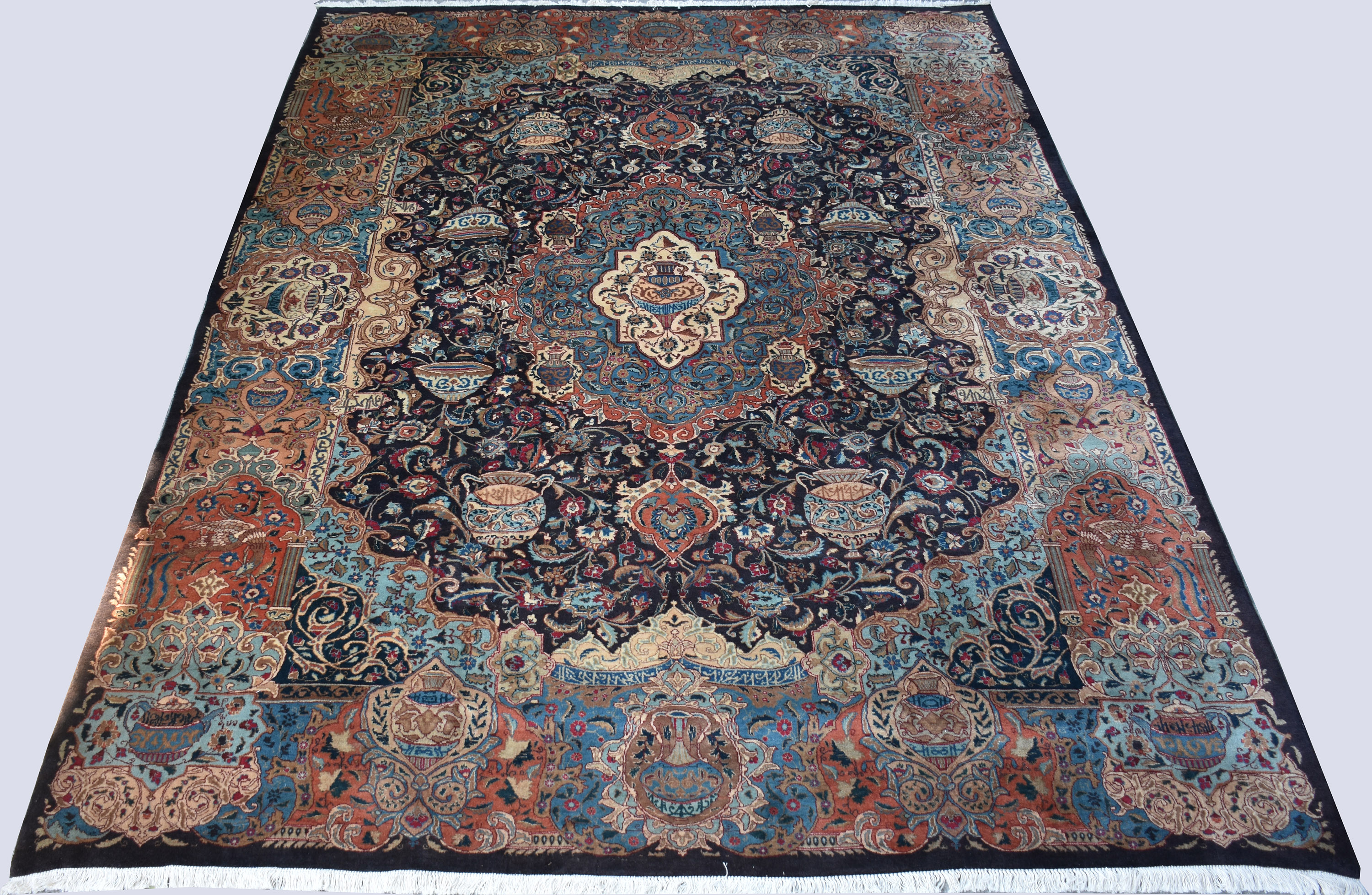 Tapete Tabriz med. 2,97 x 3,86 m.