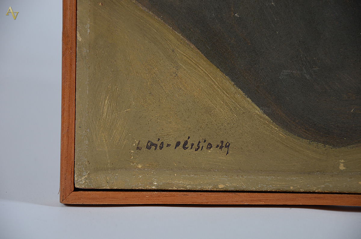 PÉRSIO, Loio (1927 - 2004) - Composição - 60 x 60 - óleo e têmpera... - foto 3 de 4