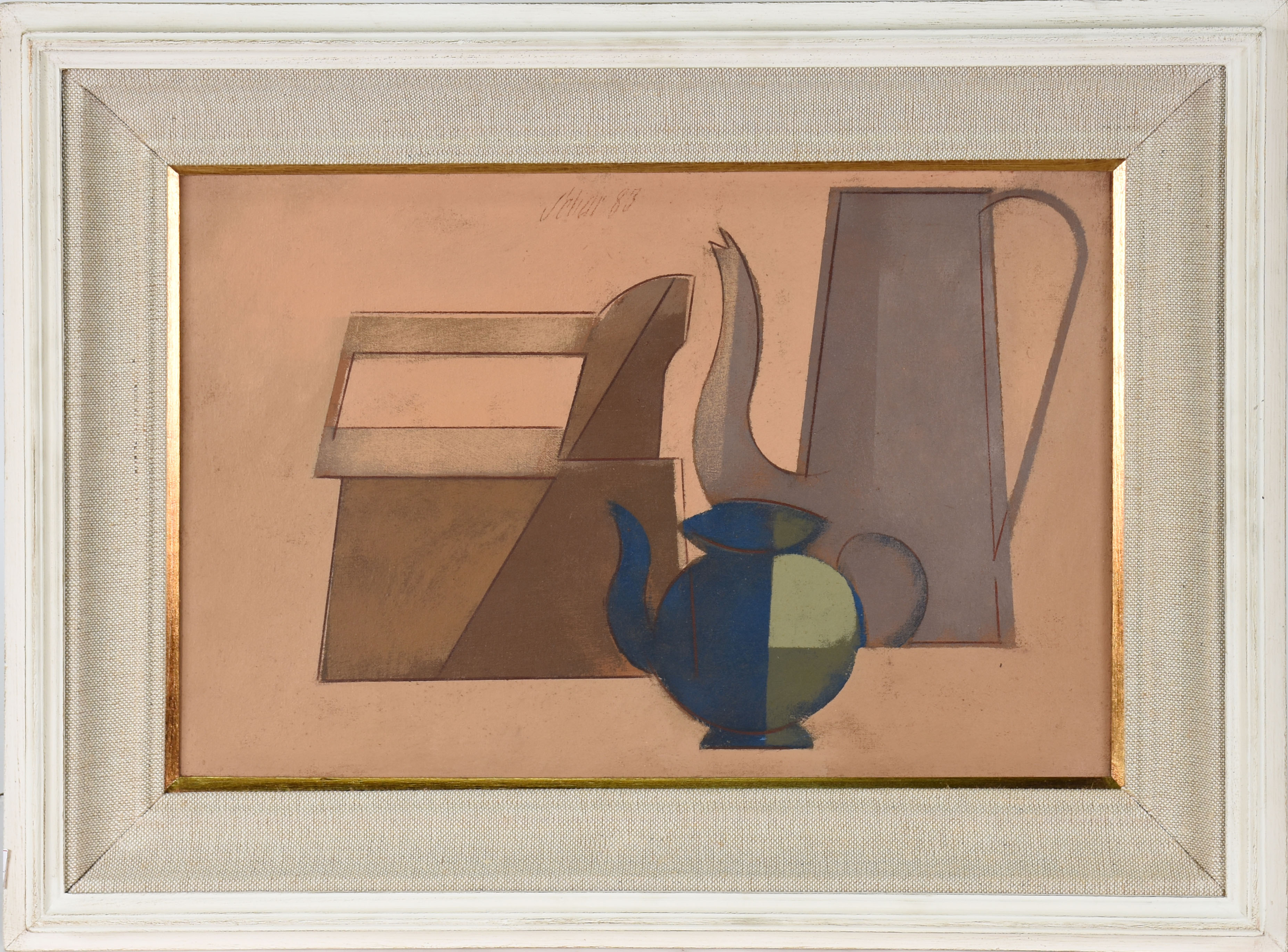 Carlos Scliar (1920-2001), Bules e ferro de passar - foto 1 de 3