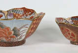 Dois bowls de porcelana Satsuma - Dois bowls de porcelana Satsuma