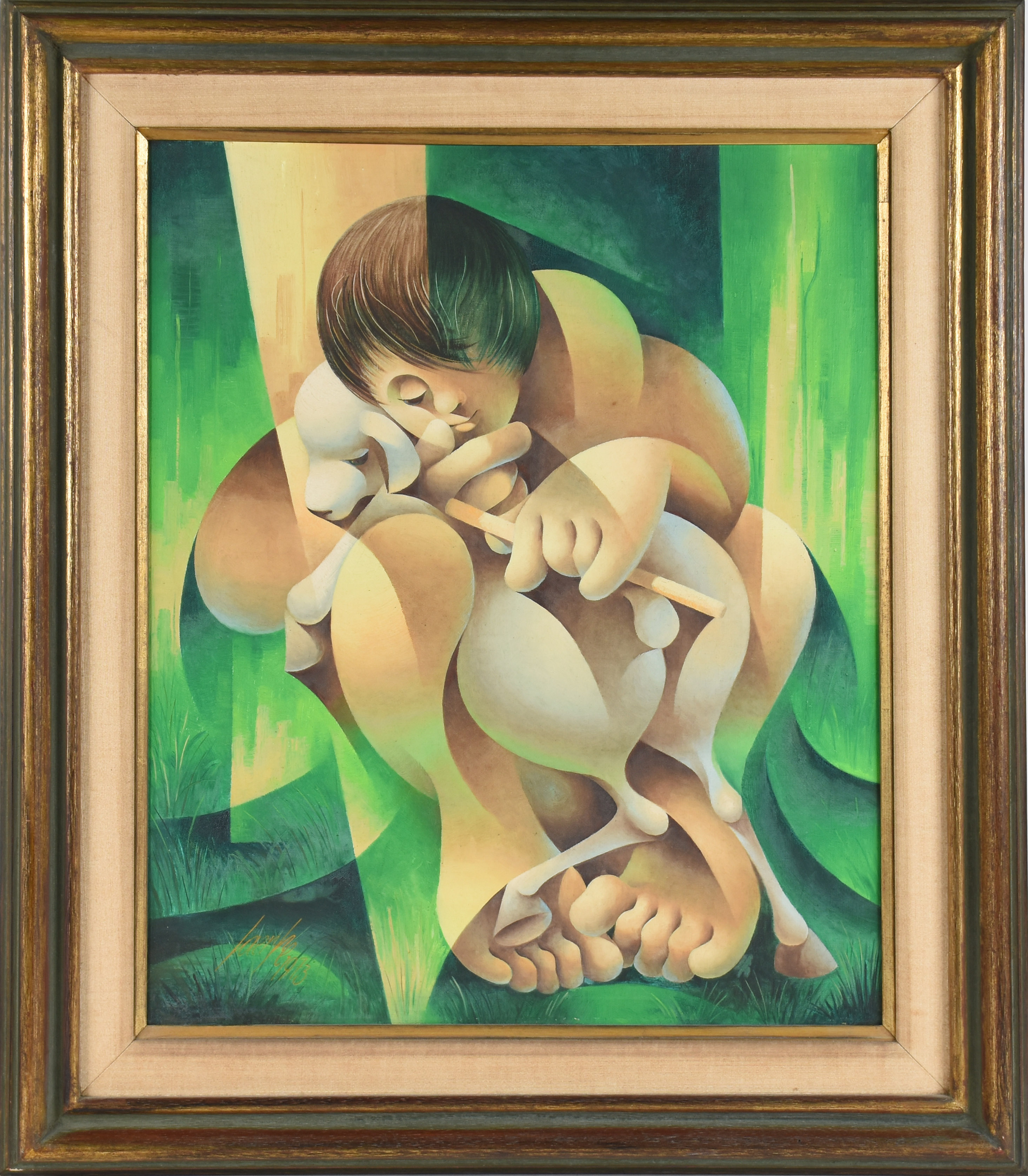 Laerpe Motta (1933), Menino com carneiro - foto 1 de 3