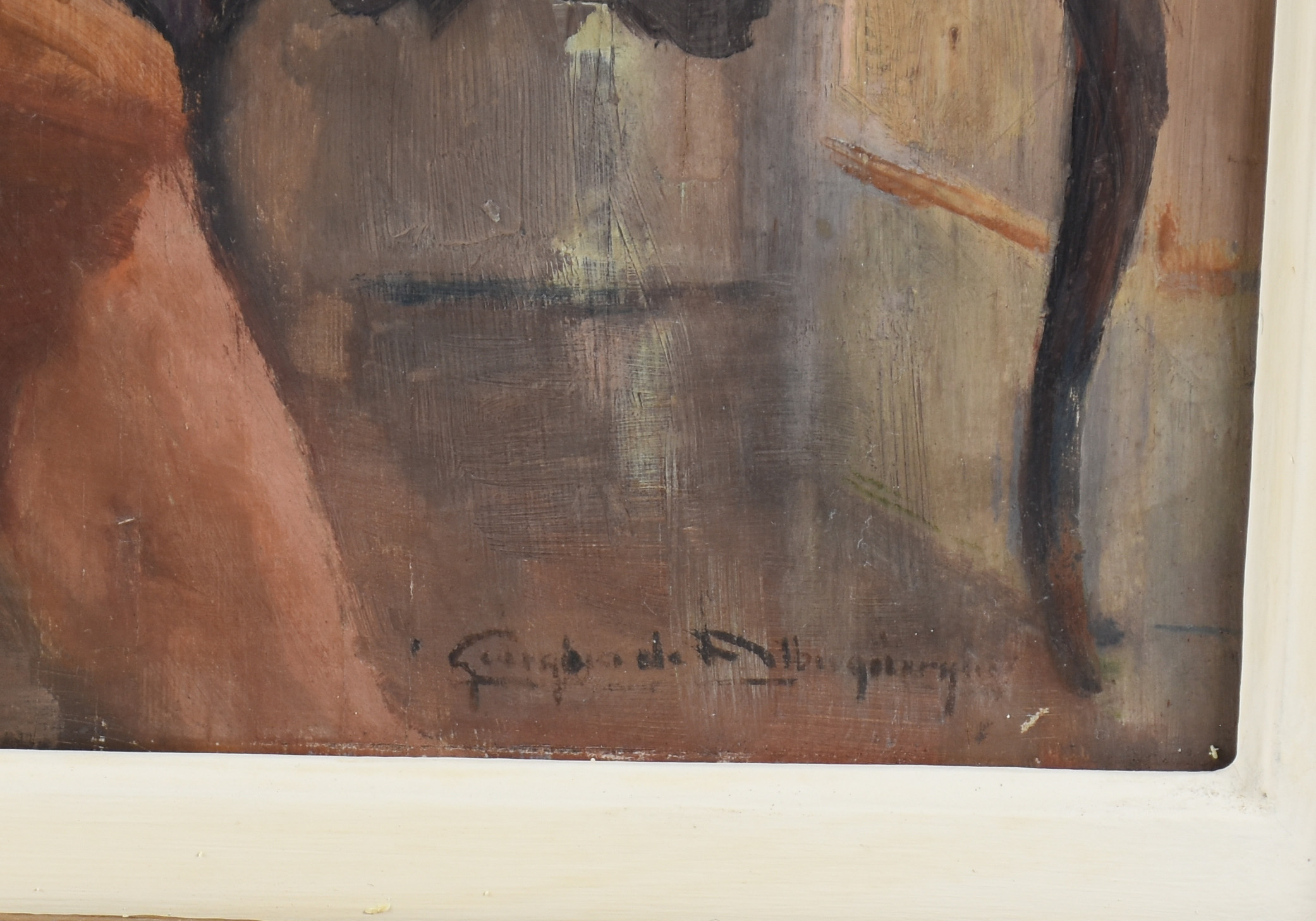 Georgina de Albuquerque (1885-1962), A leitura - foto 2 de 3