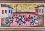 Heitor dos Prazeres (1898-1966), Festa Junina  - o.s.t. ( com certificado dado pelo filho do pintor)