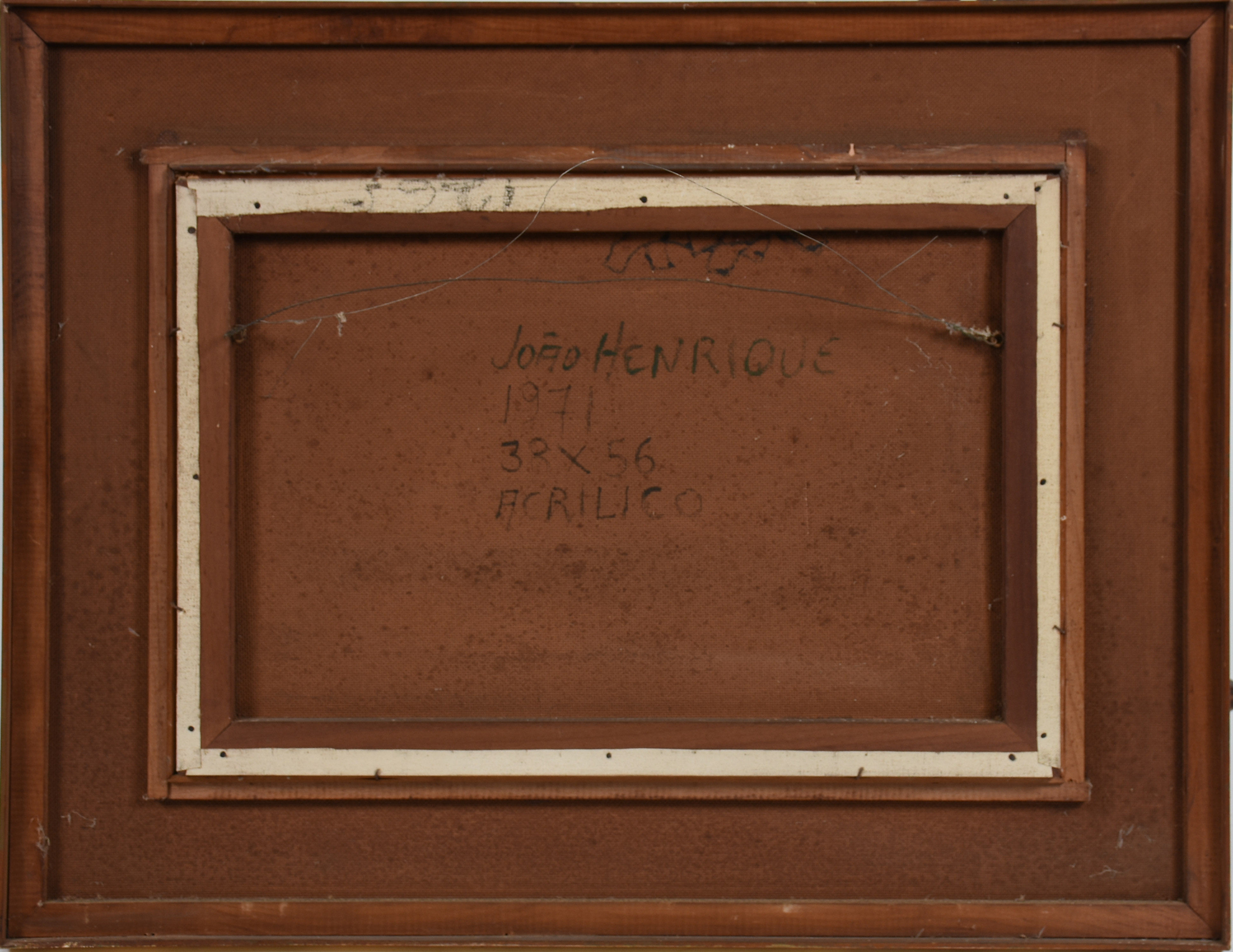 João Henrique (1935), Paisagem com casas - foto 3 de 3