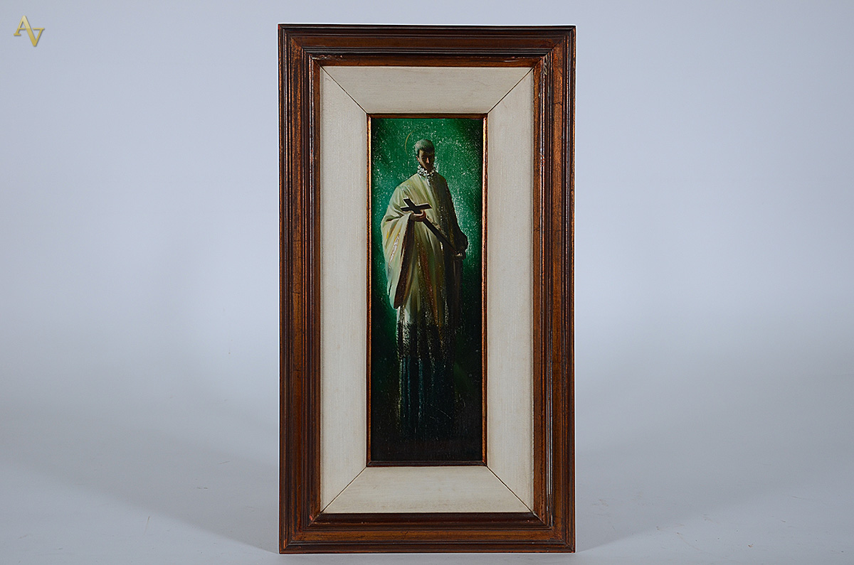 BIANCO, Enrico (1918 - 2013) - Santo- osm - 44 x 16,5 - Reproduzido... - foto 1 de 2