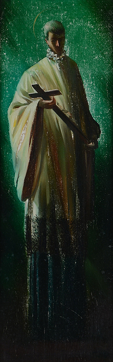 BIANCO, Enrico (1918 - 2013) - Santo- osm - 44 x 16,5 - Reproduzido... - foto 2 de 2