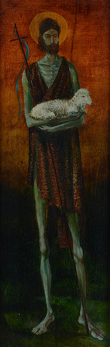 BIANCO, Enrico (1918 - 2013) - Santo - osm - 44 x 16,5. Reproduzido... - foto 2 de 2
