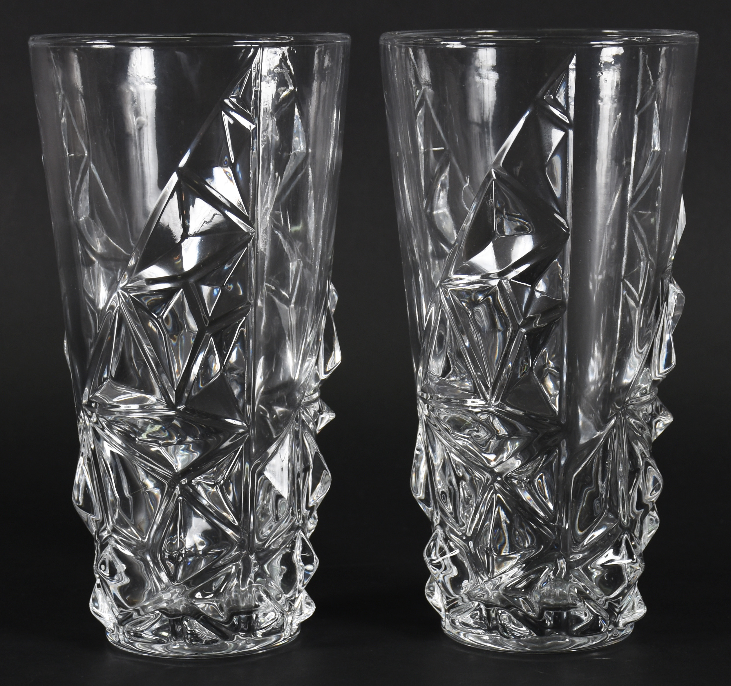 Par de vasos em demi cristal - foto 2 de 4