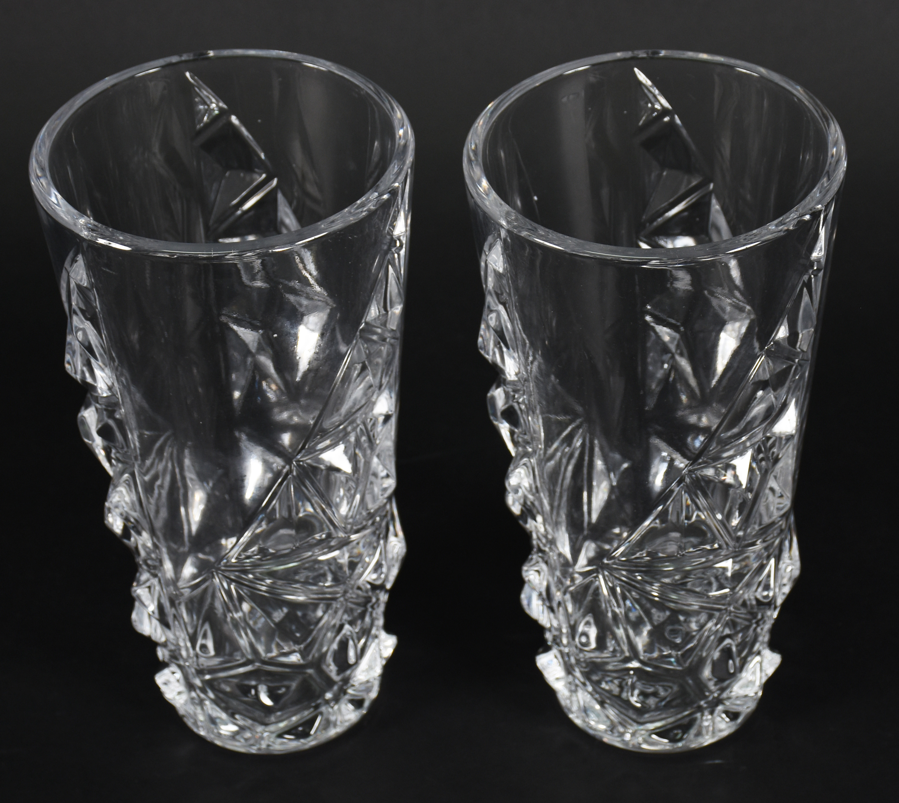 Par de vasos em demi cristal - foto 3 de 4