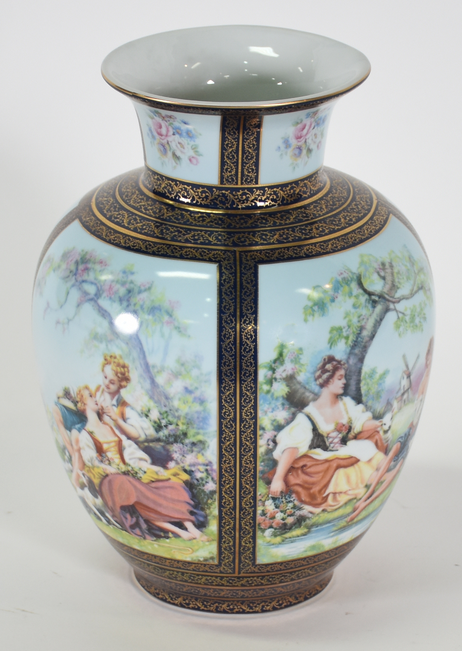 Vaso de porcelana Karat gold - foto 4 de 5