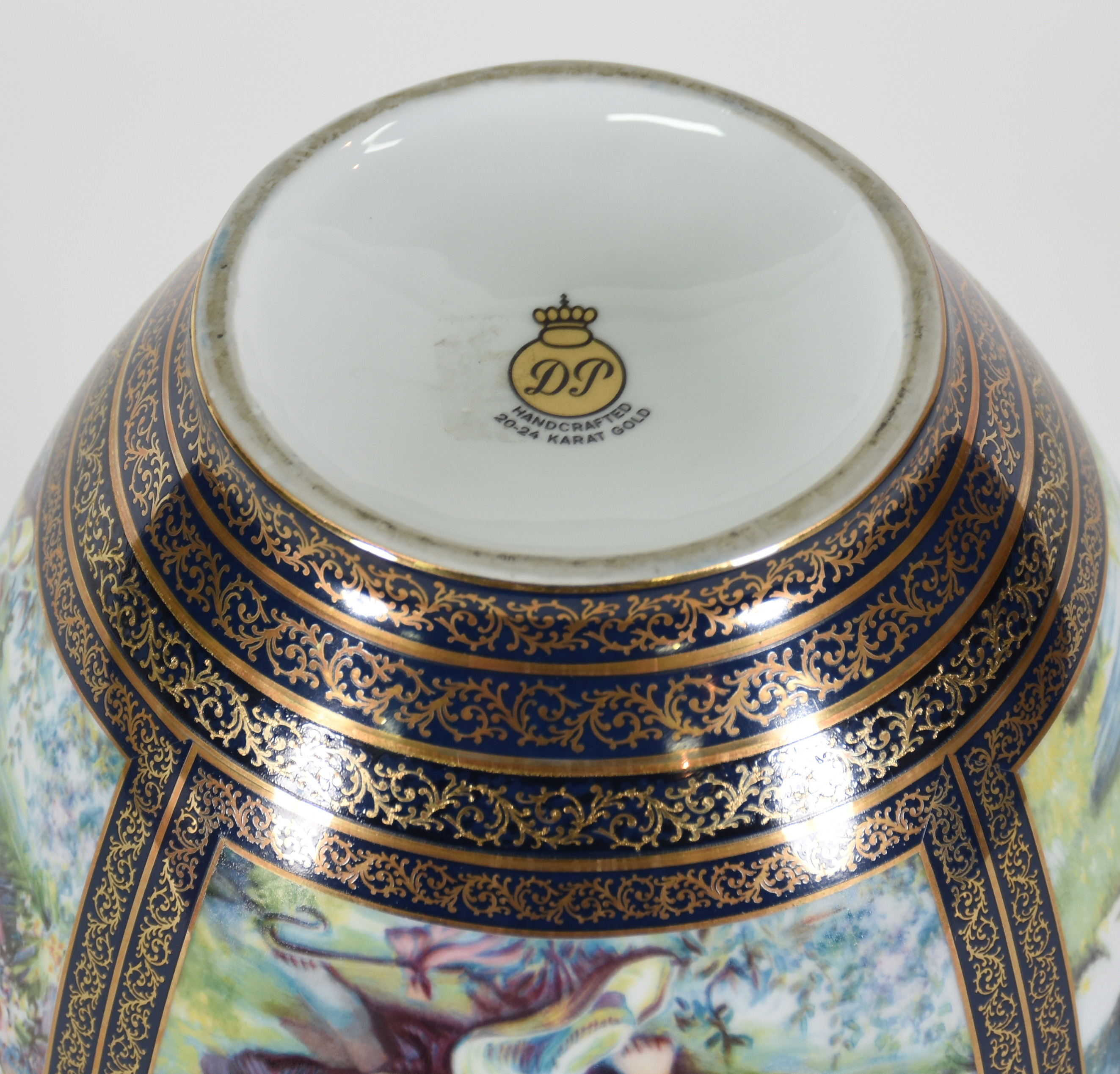 Vaso de porcelana Karat gold - foto 5 de 5