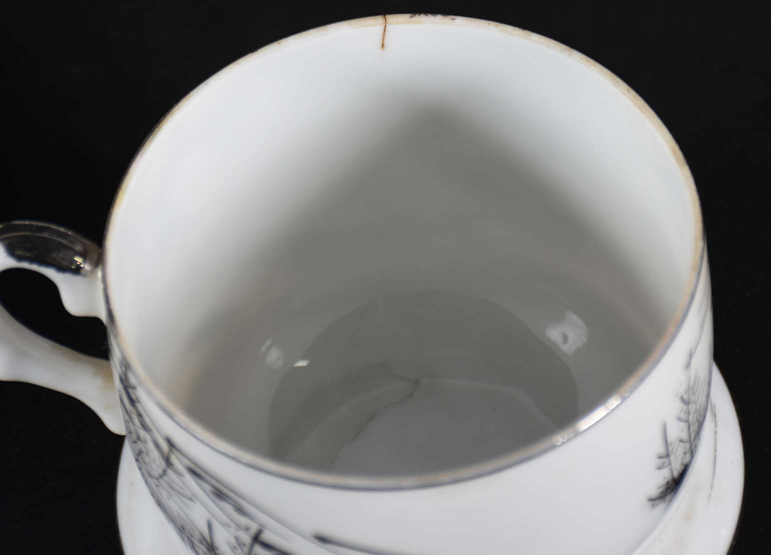Serviço de chá de porcelana japonesa , composto de 6 xícaras... - foto 5 de 5