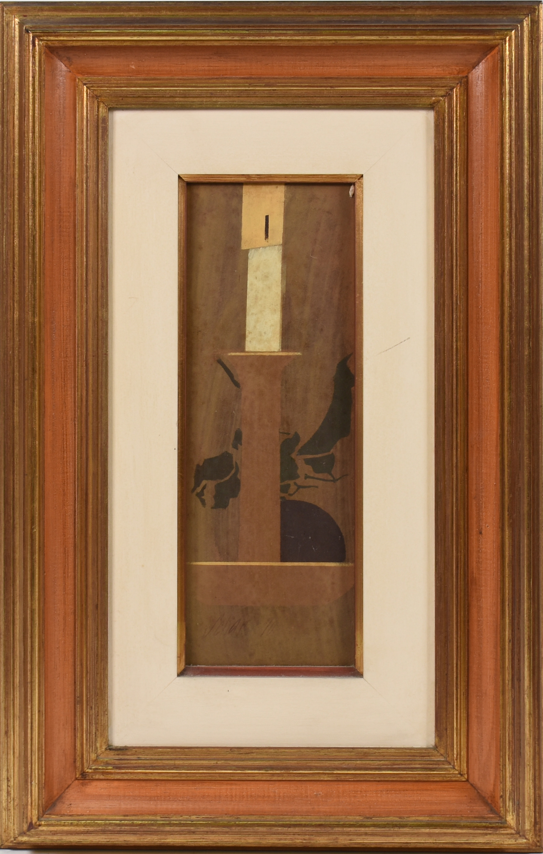 Carlos Scliar (1920-2001), Vela , castiçal e fruta - foto 1 de 3
