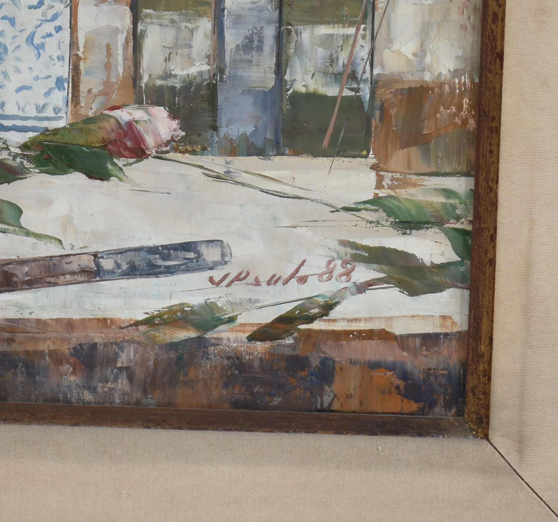 José Paulo Moreira da Fonseca (1922-2004), As rosas e a pintura - foto 2 de 3