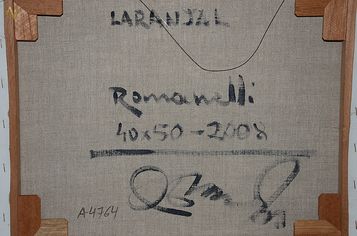 ROMANELLI - Laranjal - ost - 40 x 50 - datado 2008 - foto 4 de 4