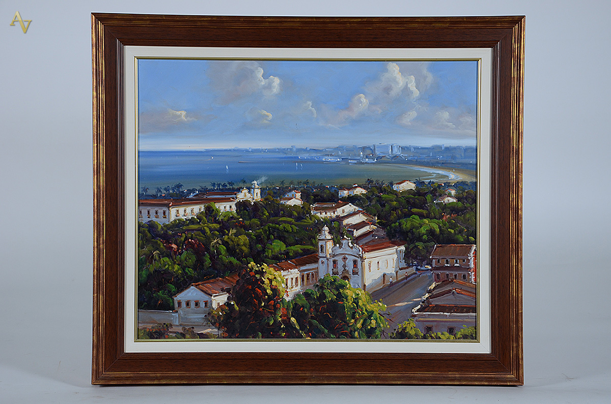 JOSÉ BENIGNO RIBEIRO - Igreja de São Pedro - Olinda PE - ost - 50 x... - foto 1 de 4