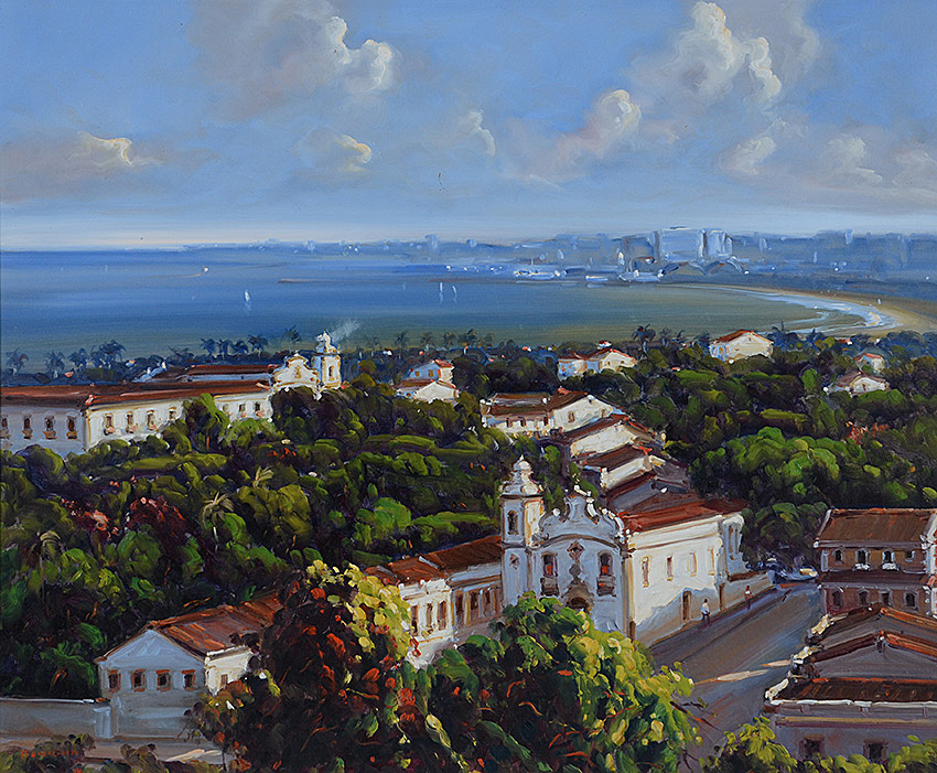 JOSÉ BENIGNO RIBEIRO - Igreja de São Pedro - Olinda PE - ost - 50 x... - foto 2 de 4