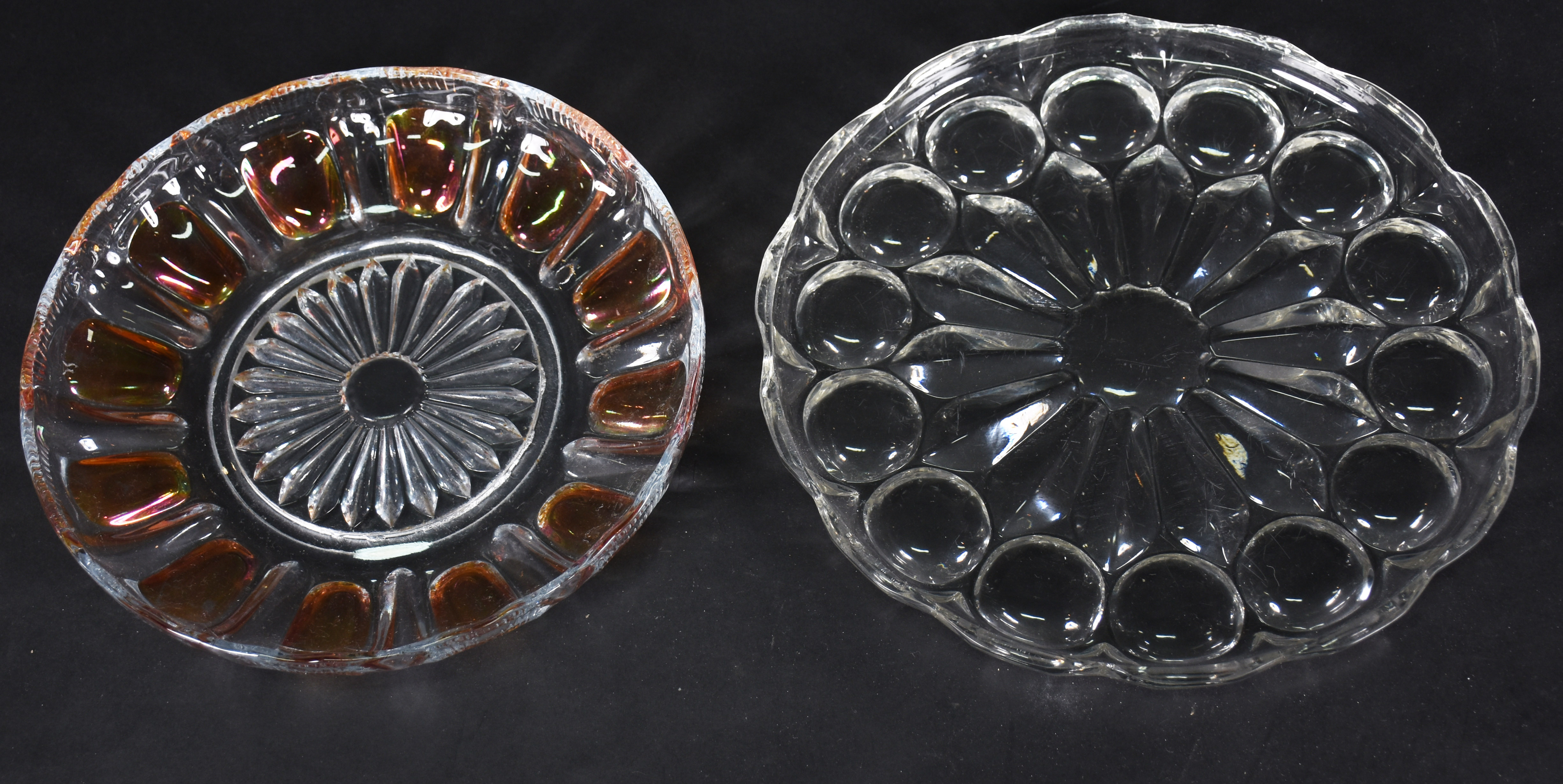 Dois pratos de cristal para bolo - foto 1 de 4