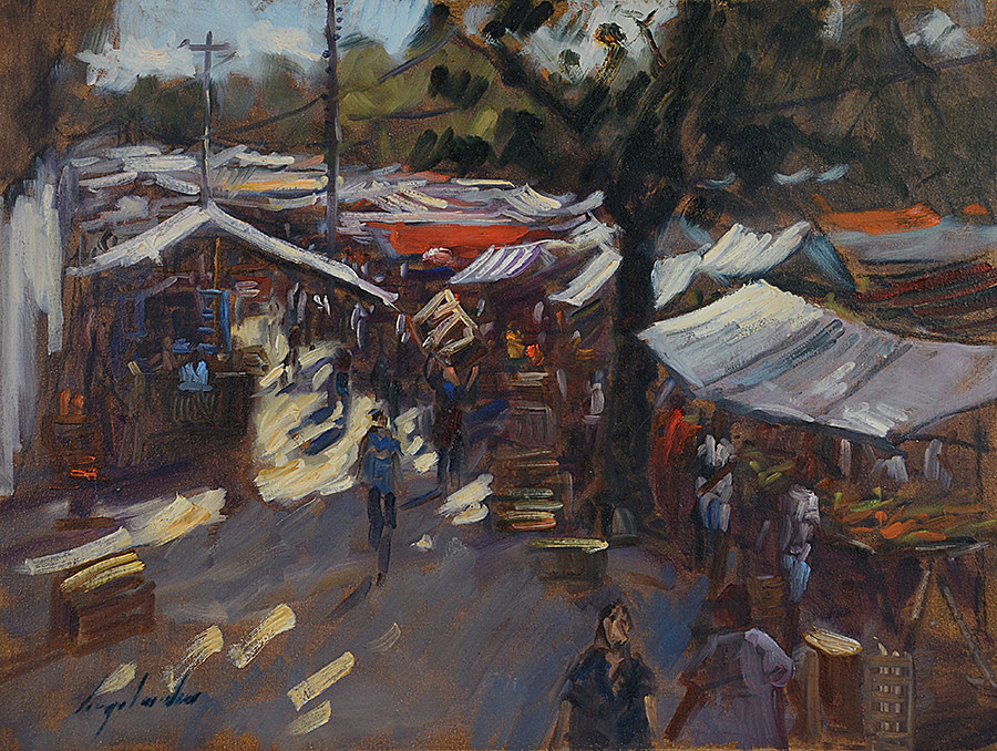 VIRGÍLIO DIAS - Feira - ost - 58 x 43 - foto 2 de 3