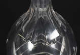 BACCARAT  - Garrafa de cristal frances facetado... - BACCARAT  - Garrafa de cristal frances facetado,  marcada na base