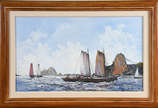Alcy Vianna (1937), Marinha com barcos - o.s.e.