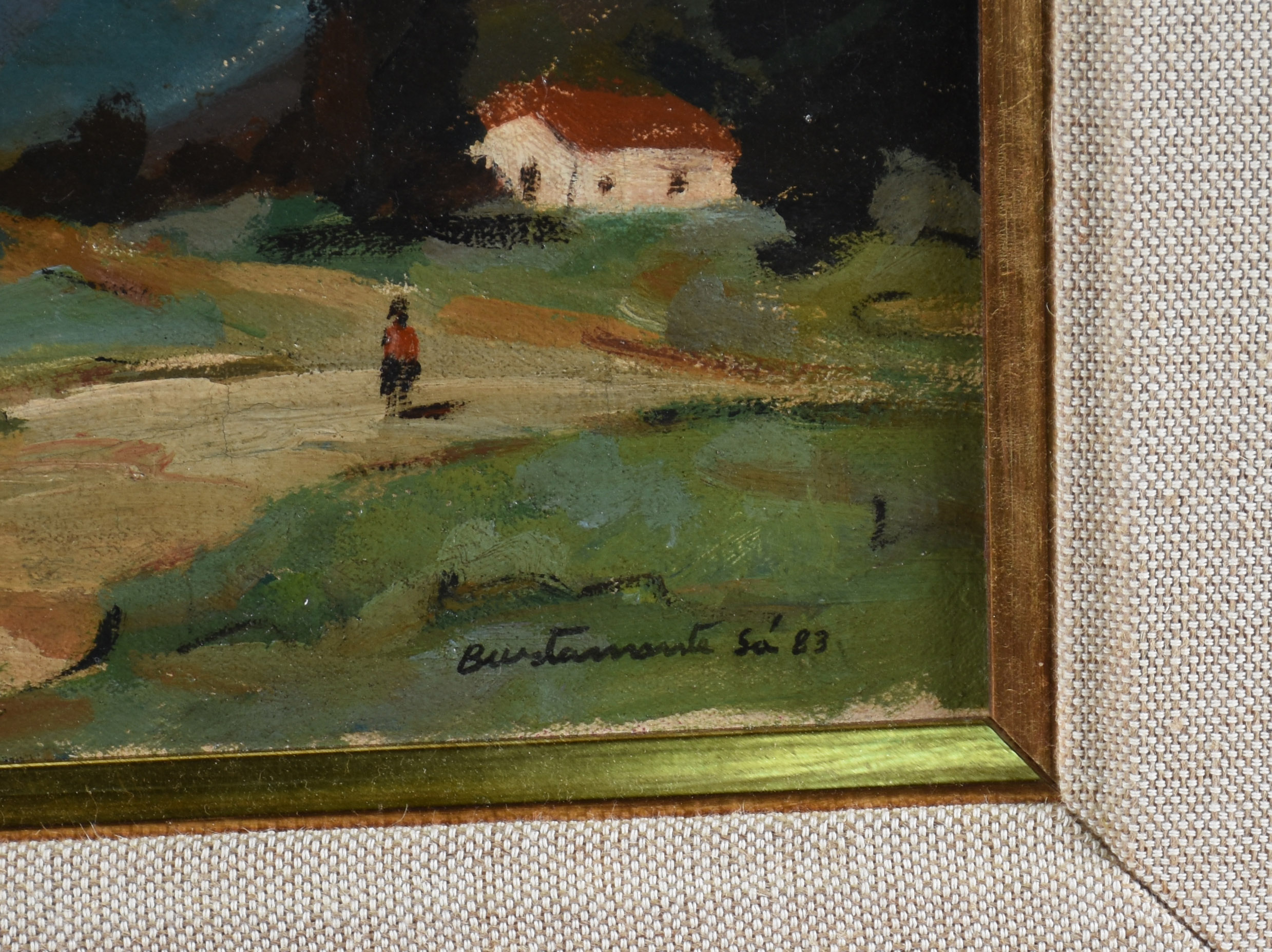 Bustamante Sá (1907-1988), Paisagem rural - foto 2 de 3