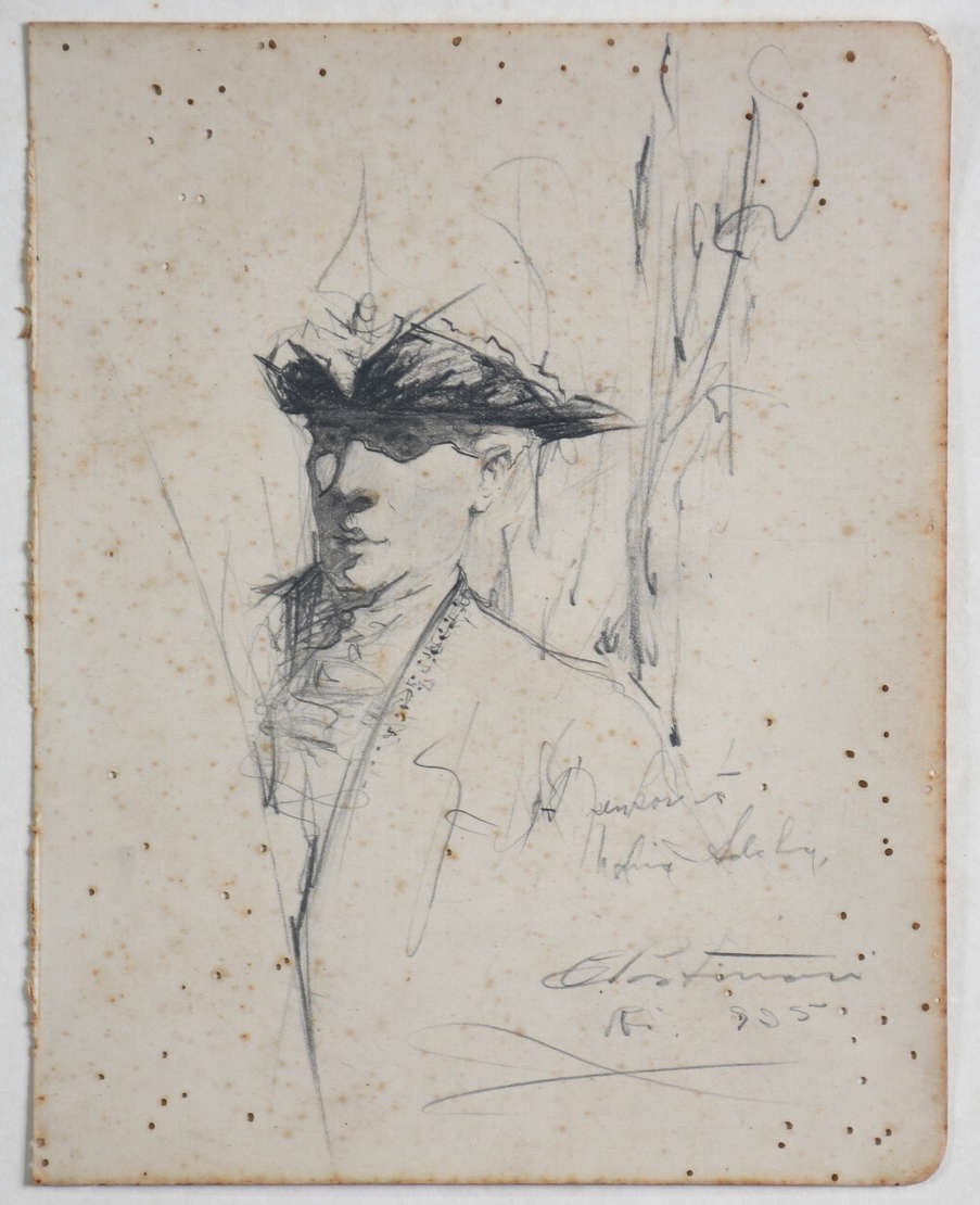 Cândido Portinari (1903-1962), Rapaz com chapeu - foto 1 de 4