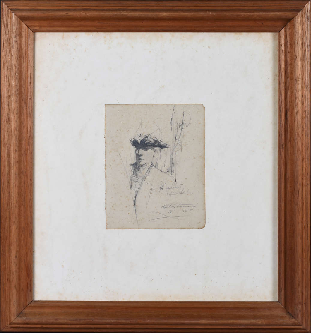Cândido Portinari (1903-1962), Rapaz com chapeu - foto 3 de 4