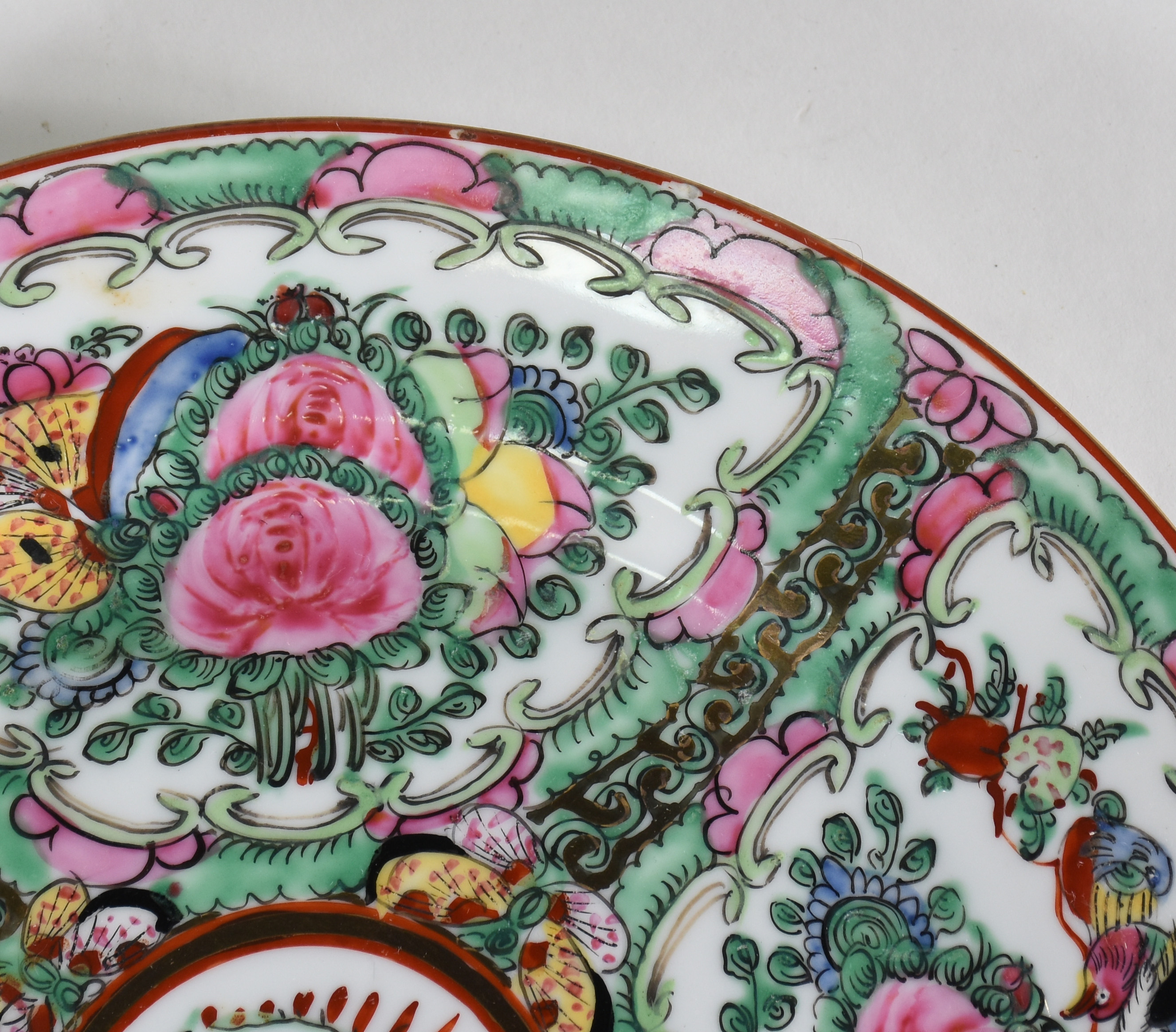 Aparelho de porcelana chinesa sendo, 10 pratos rasos, 10 para... - foto 2 de 3