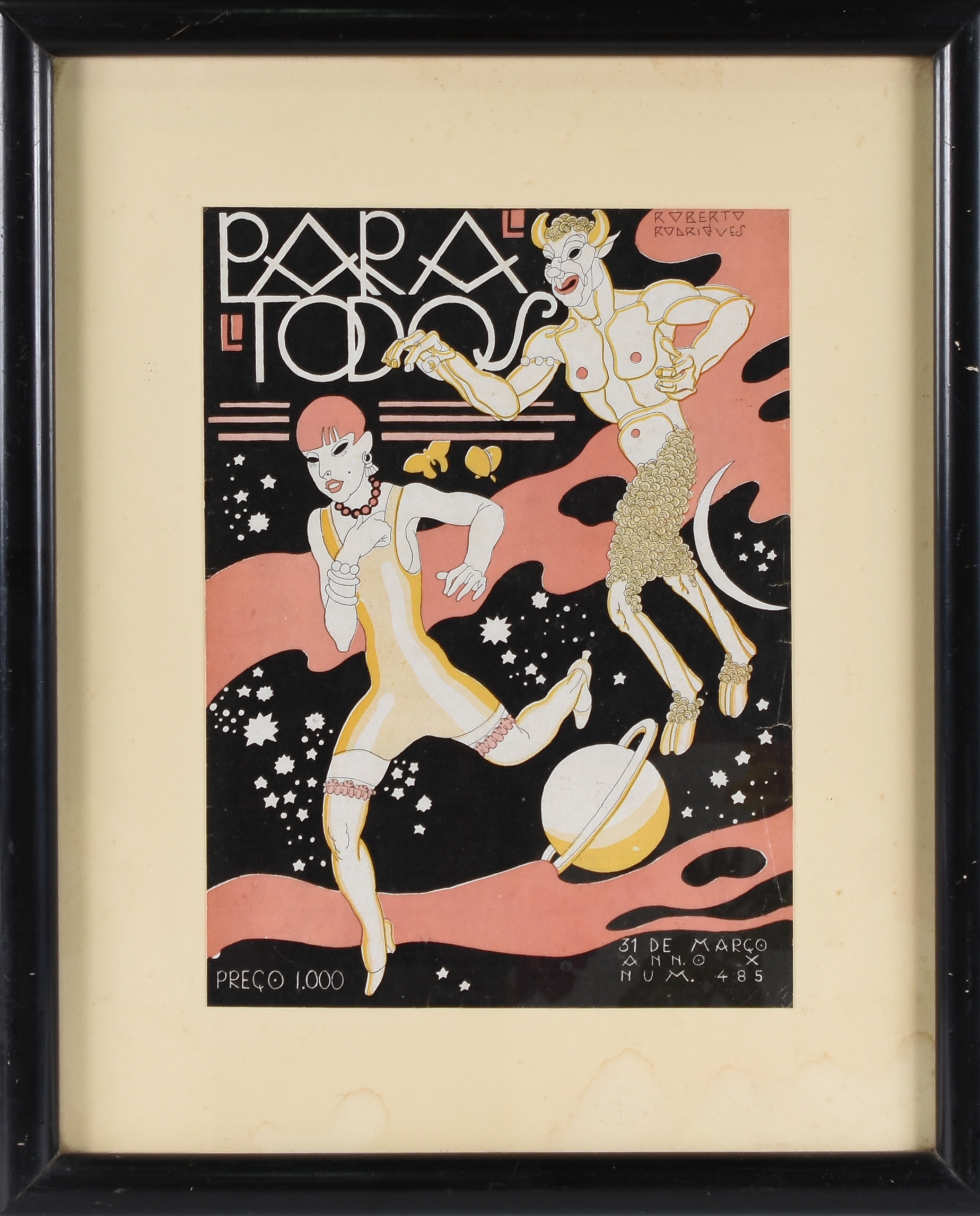 Roberto Rodrigues (1906-1929), Capa da Revista "Para Todos" - foto 1 de 4