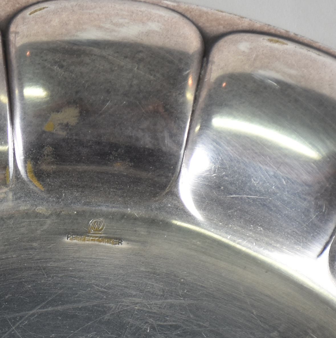 Baixela para chá e café de metal prateado, sendo 2 bules , leiteira... - foto 4 de 5