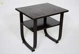 Mesa Art Deco de madeira nobre, medidas 50 x 60... - Mesa Art Deco de madeira nobre, medidas 50 x 60 altura 58 cm.