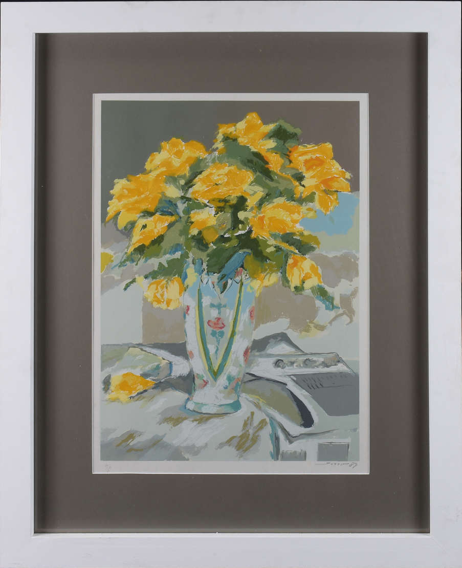 Roberto Rodrigues (1906-1929), vaso de flores - foto 1 de 5