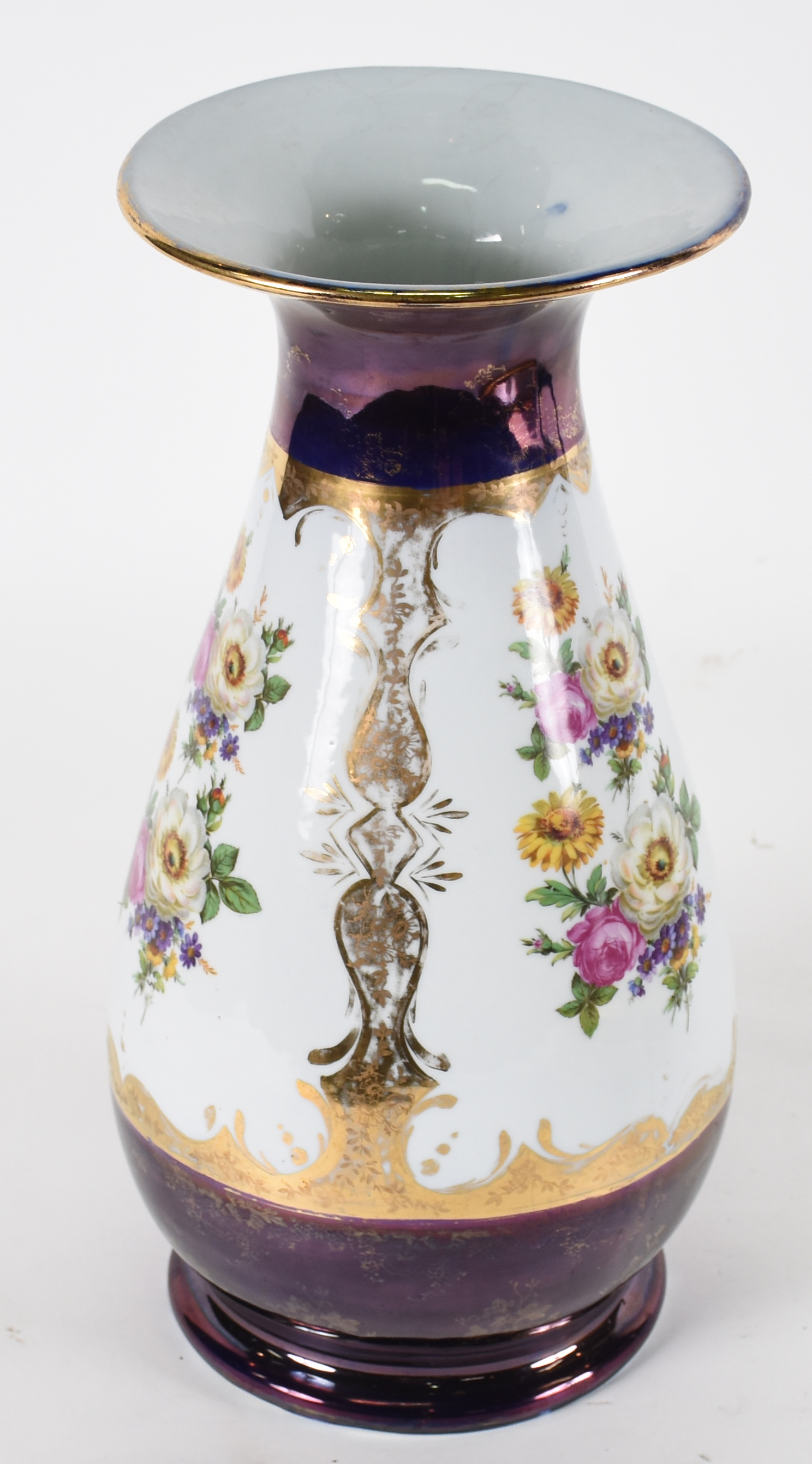 Vaso de porcelana policromada - foto 2 de 4