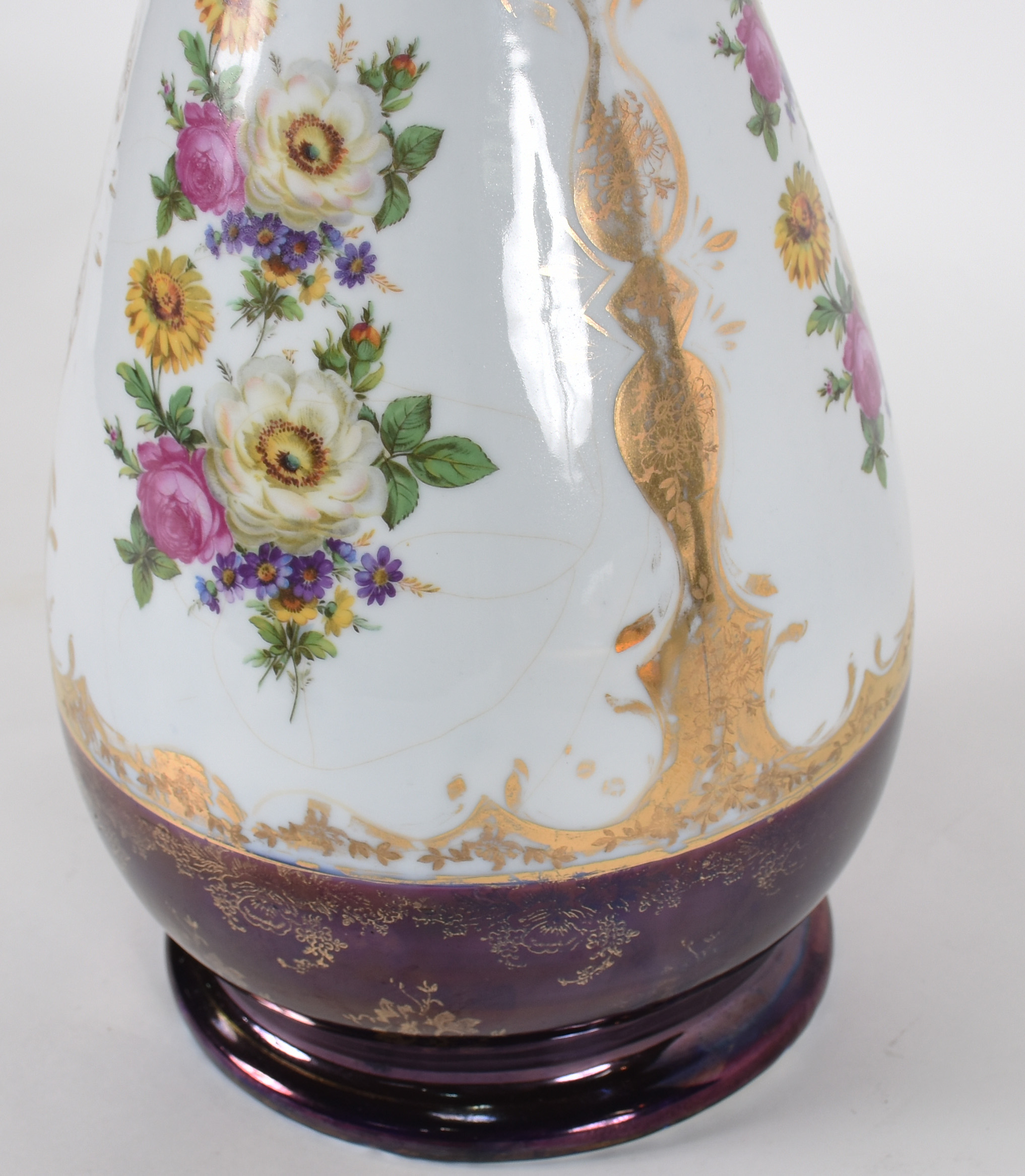 Vaso de porcelana policromada - foto 3 de 4