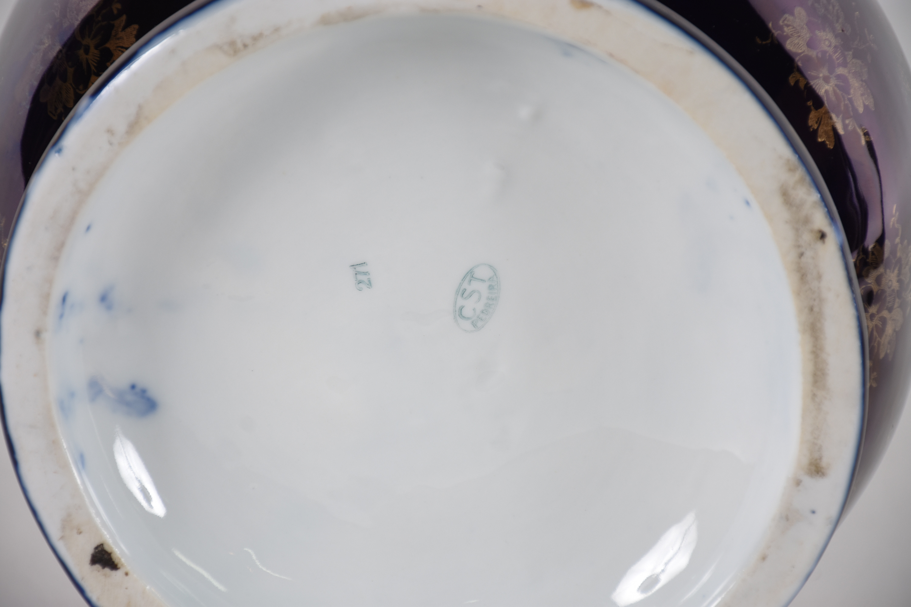 Vaso de porcelana policromada - foto 4 de 4